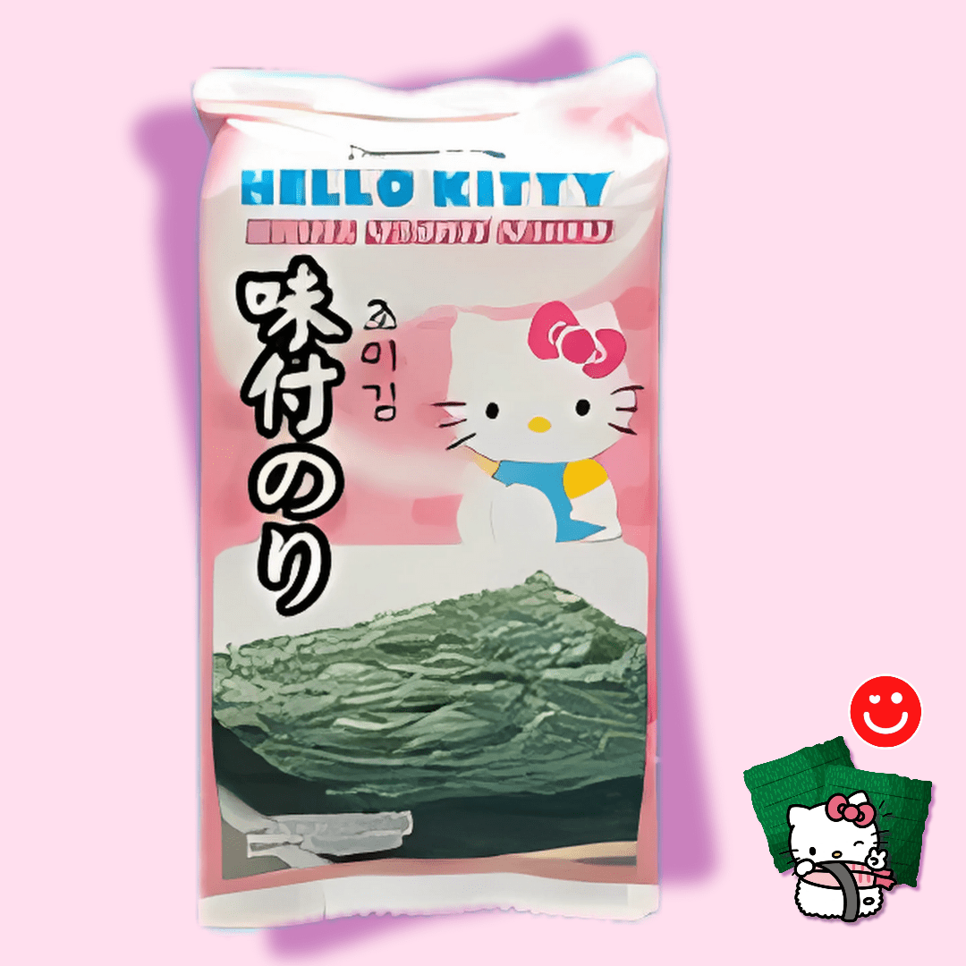 Hello Kitty Roasted Seasoned Seaweed Snack - OVERRATED