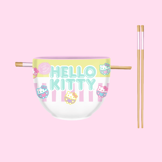 Hello Kitty Round Kitty 20oz Ceramic Ramen Bowl - OVERRATED