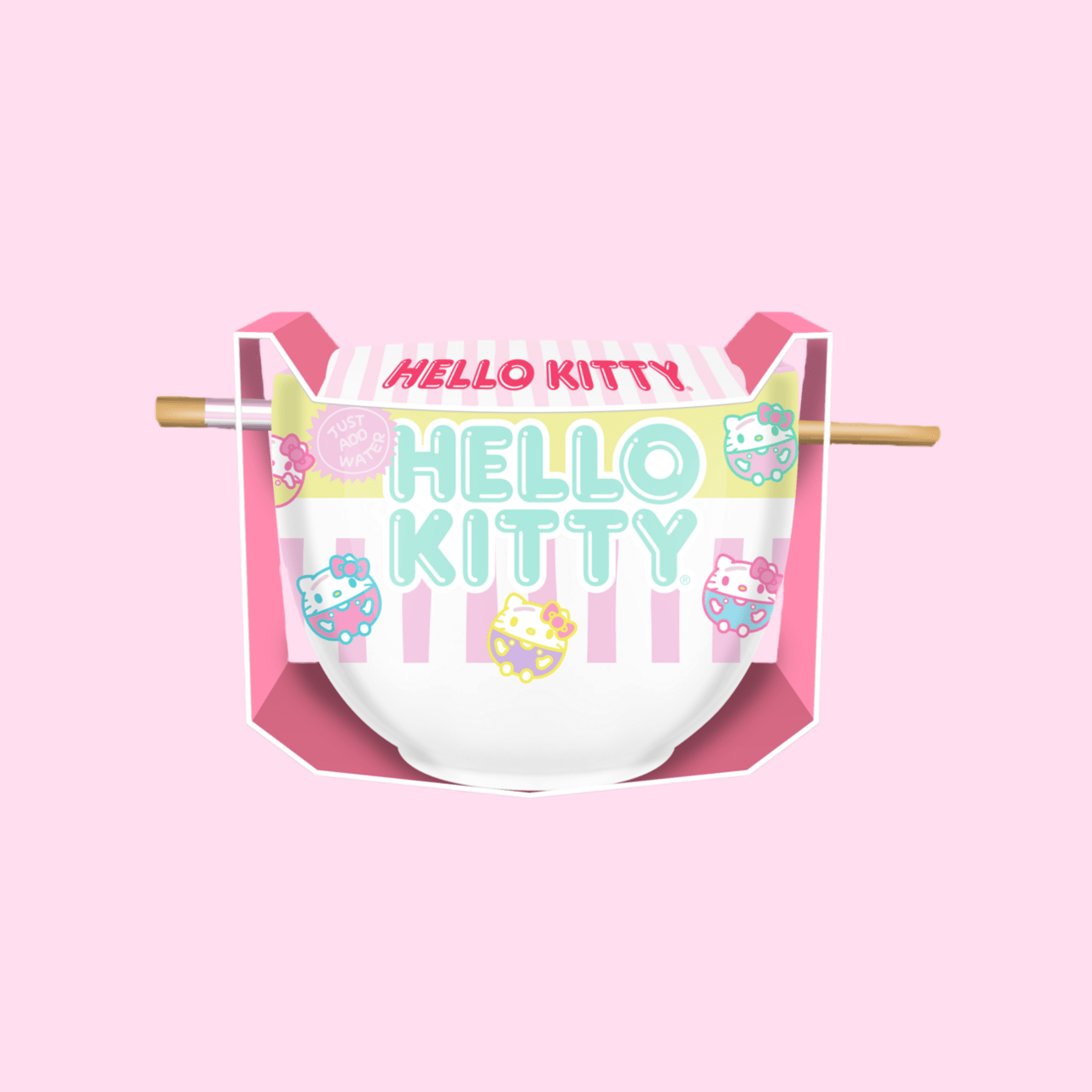 Hello Kitty Round Kitty 20oz Ceramic Ramen Bowl - OVERRATED