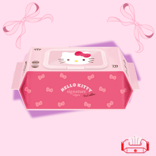 Hello Kitty Signature Wipes Pink Edition - OVERRATED