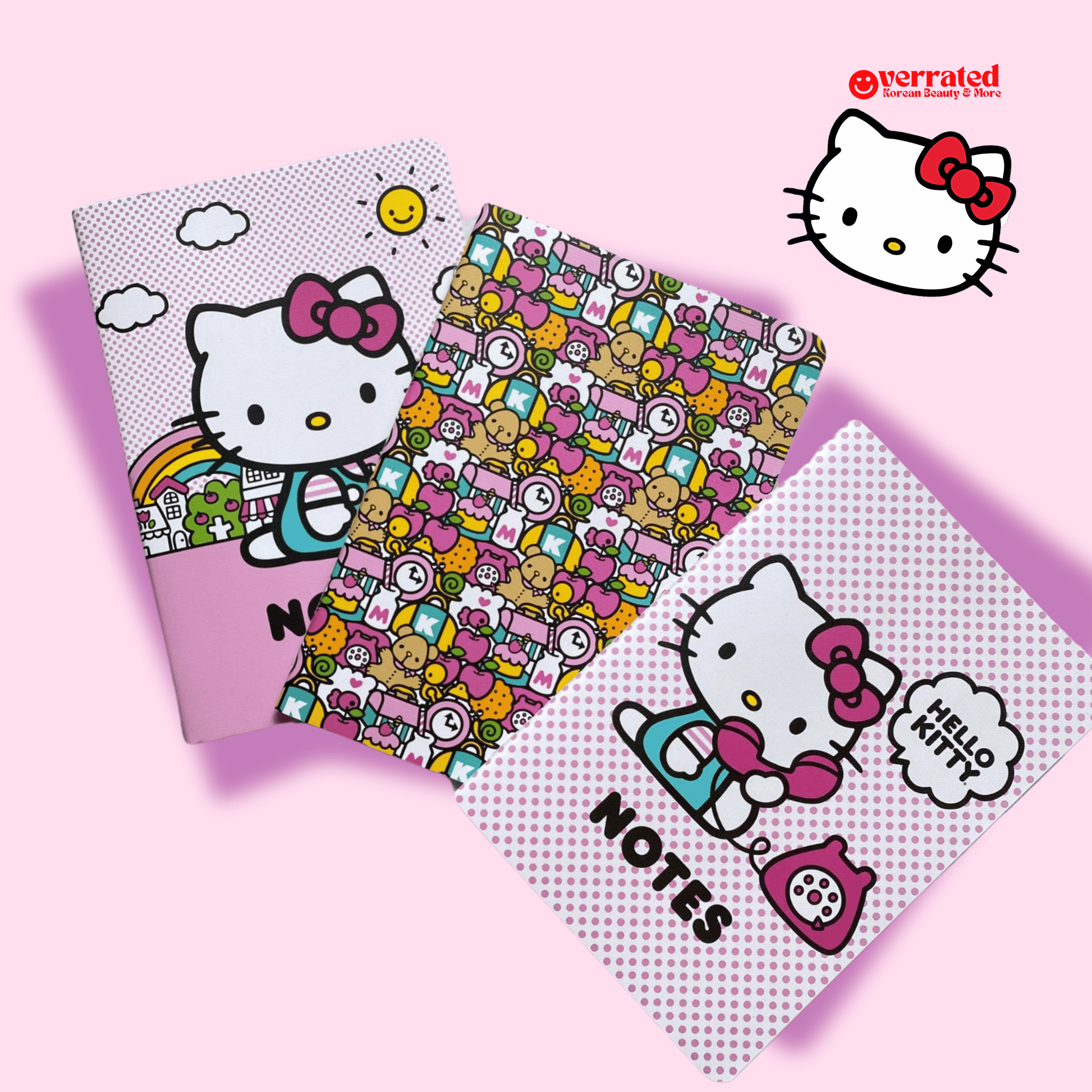 Hello Kitty Soft Cover Notebook - OVERRATED