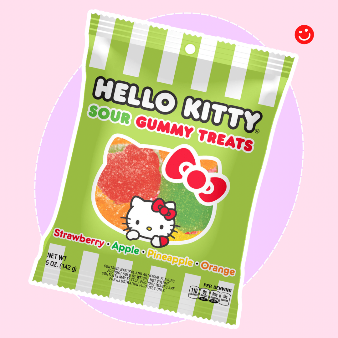 Hello Kitty ® Sour Gummi Treats 5oz - OVERRATED