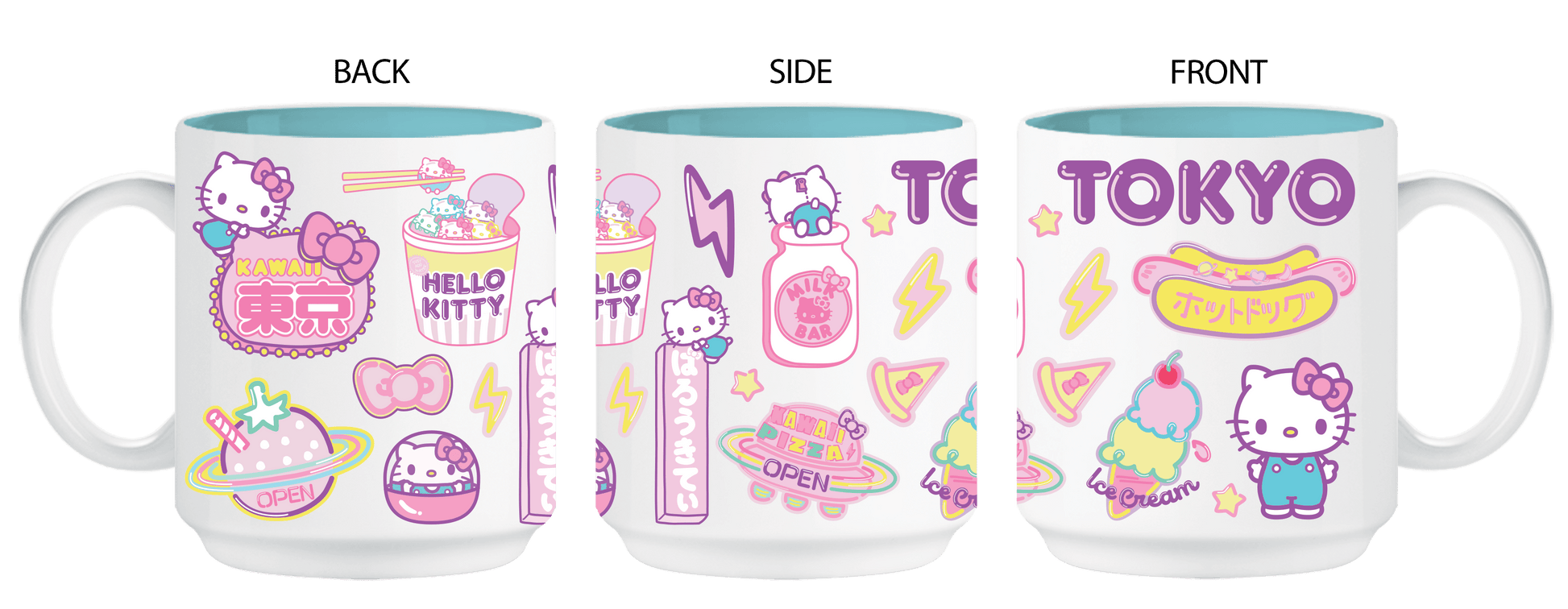 Hello Kitty Tokyo Destination 13oz Single Stackable Ceramic - OVERRATED