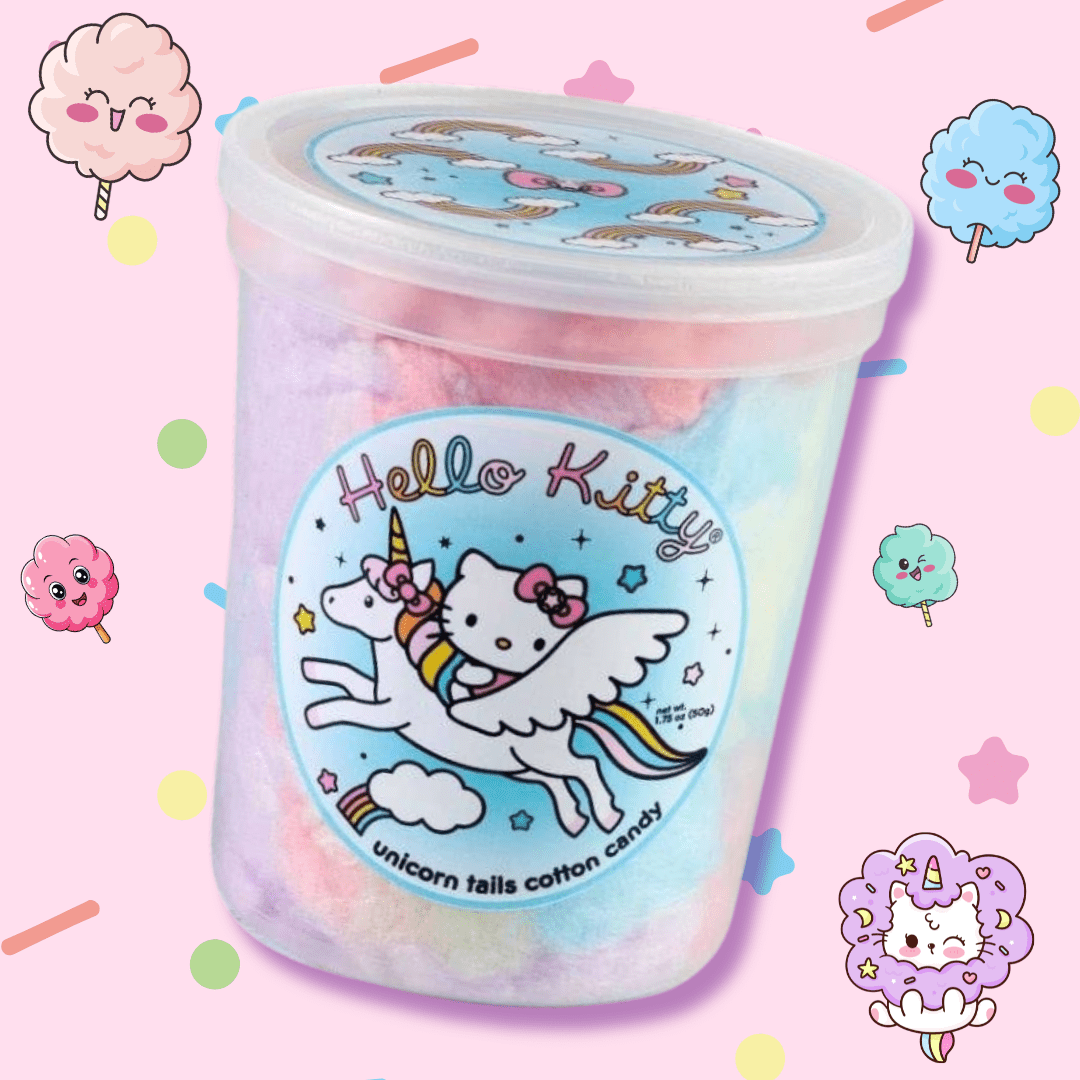 Hello Kitty Unicorn Tails Cotton Candy Tub - OVERRATED