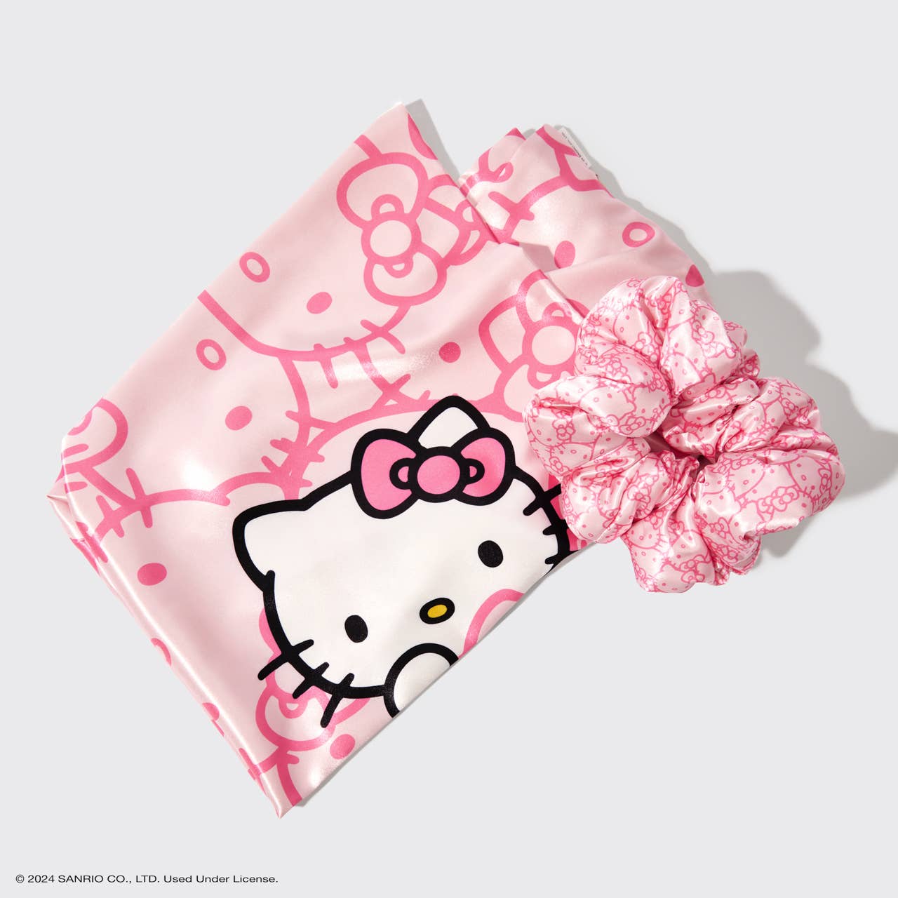 Hello Kitty x Kitsch Satin Pillowcase & Pillow Scrunchie Set - OVERRATED
