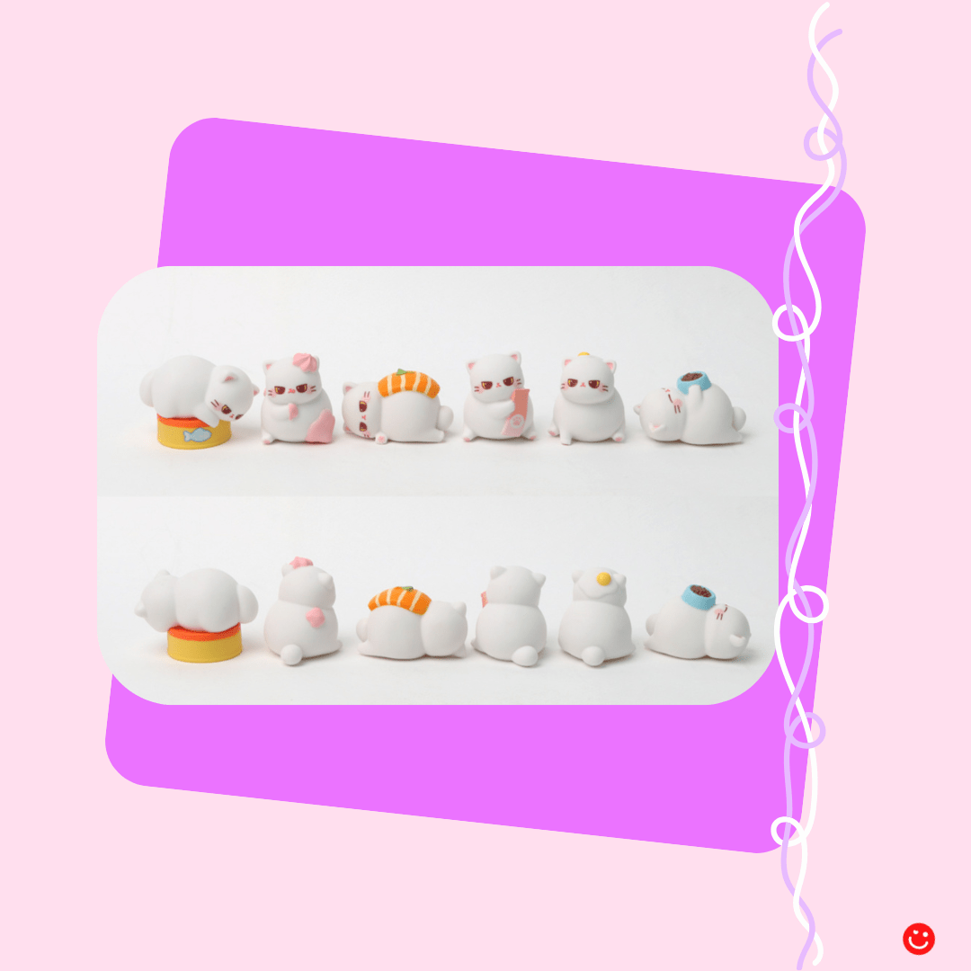 Hello, Mr. Nabi Cat Collectable Random Figure Ver.3 - OVERRATED