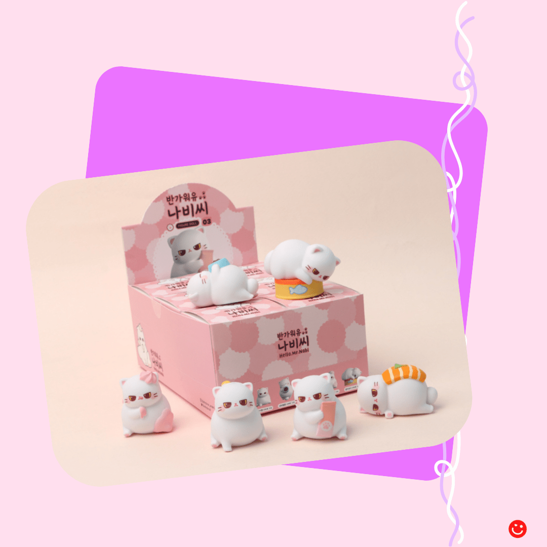 Hello, Mr. Nabi Cat Collectable Random Figure Ver.3 - OVERRATED