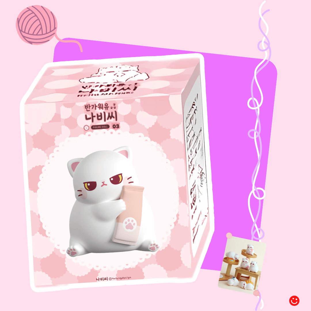 Hello, Mr. Nabi Cat Collectable Random Figure Ver.3 - OVERRATED