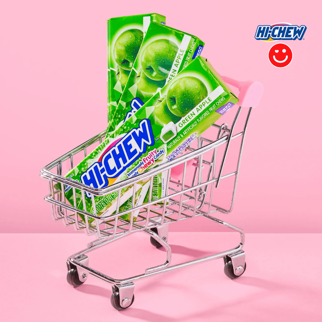 Hi - Chew Green Apple Flavored Candy - OVERRATED