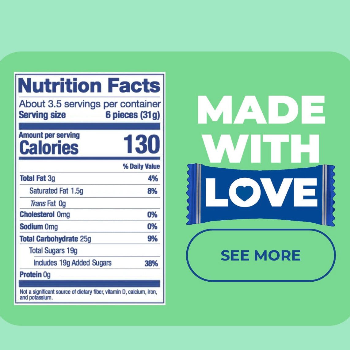 Hi-Chew original mix bag nutrition label back of package - Overrated Korean Beauty & More