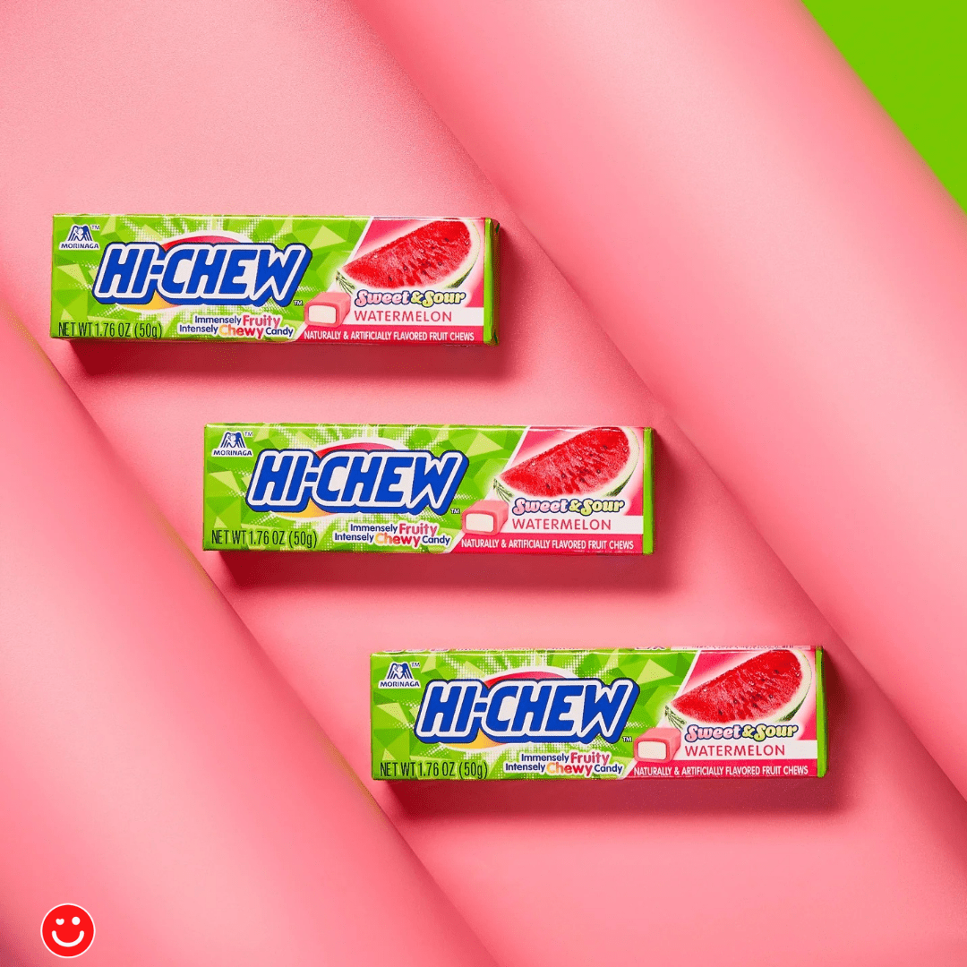 Hi - Chew Watermelon Flavored Candy - OVERRATED