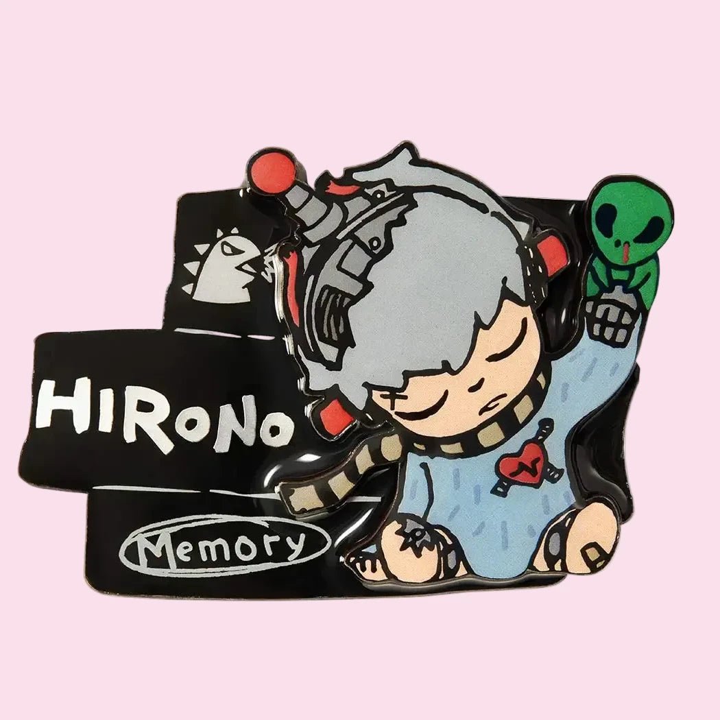 Pop Mart Hirono blind box fridge magnet clip collectible - Overrated Korean Beauty & More