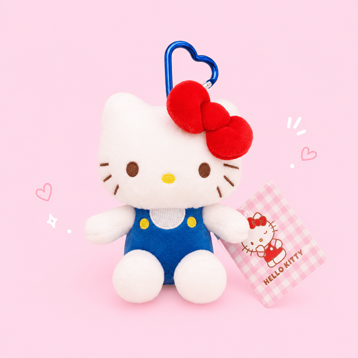H.K. Classic Overalls Plush Keychain - OVERRATED