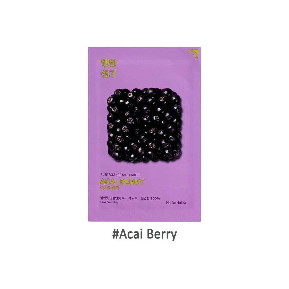 Holika Holika Açaí Berry Pure Essence Mask - OVERRATED