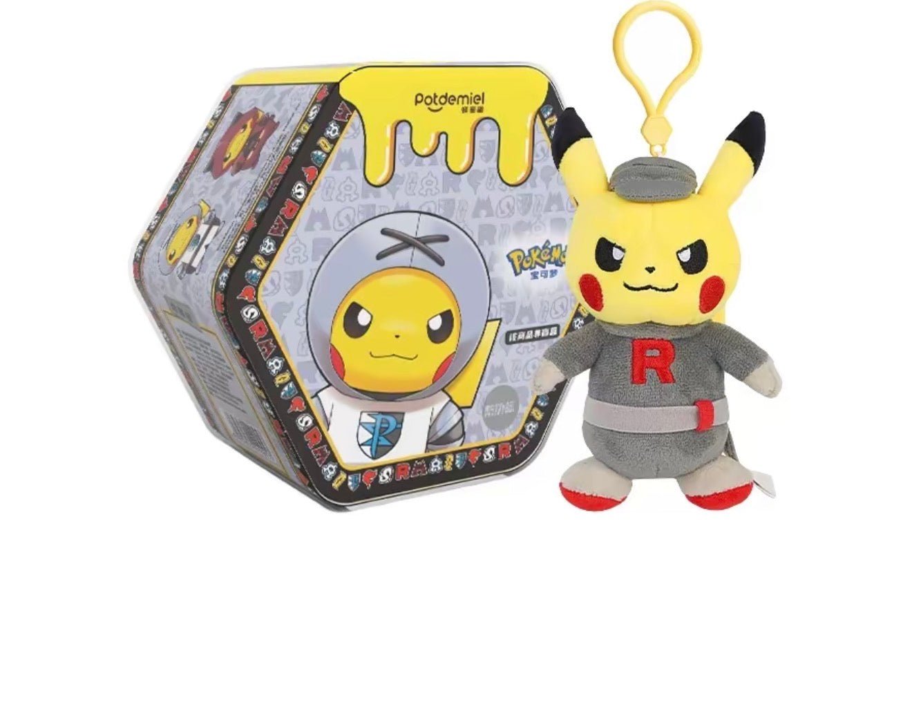 Honey Jar × Pokémon “Mischievous Pikachu” Series Plush Keychain Blind Box — Single Box / Full Set of 8 - OVERRATED