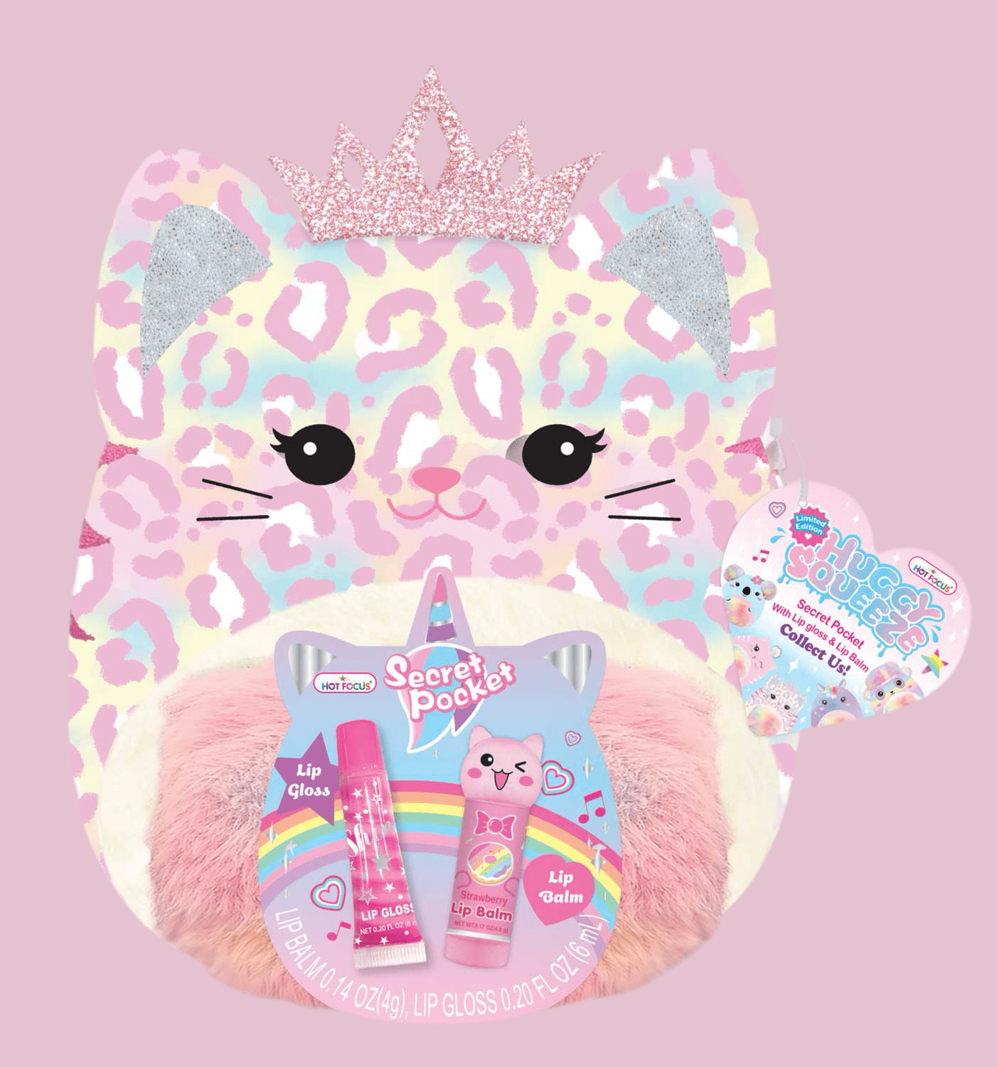 Huggy Squeeze with Beauty, Leopard - OVERRATED