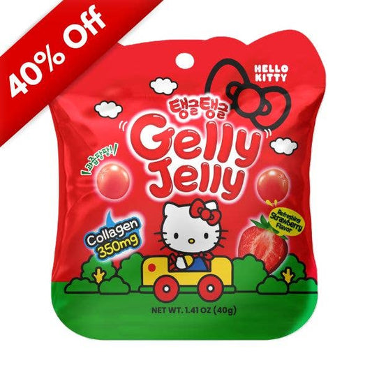 Import - Hello Kitty Gelly Jelly Strawberry 8ct, BB 7/28/26 - OVERRATED