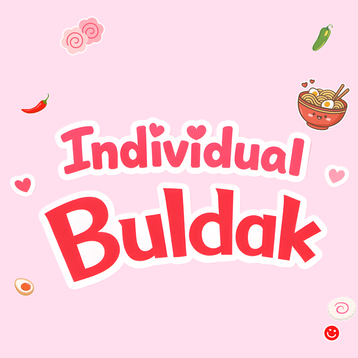 Korean spicy ramen Buldak pink strawberry sweetness variety - Overrated Korean Beauty & More