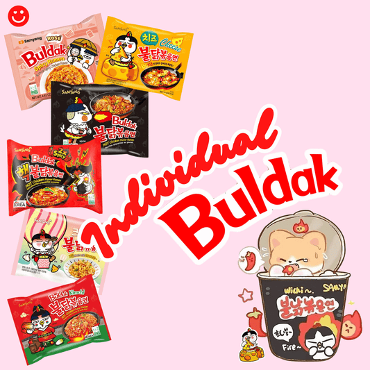 Individual Assorted Buldak Ramen Soup Pack - OVERRATED