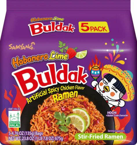 Individual Assorted Buldak Ramen Soup Pack - OVERRATED