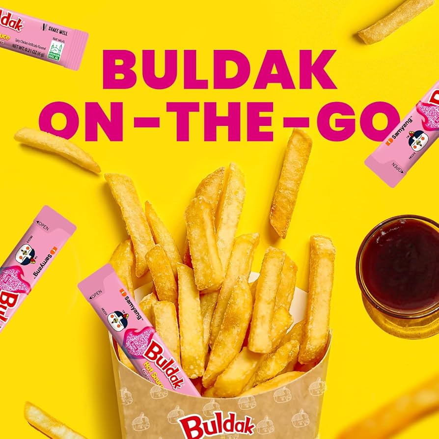 Individual Buldak Carbonara Hot Sauce Pack - OVERRATED