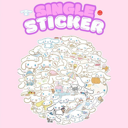 Individual Cinnamoroll Sticker - OVERRATED