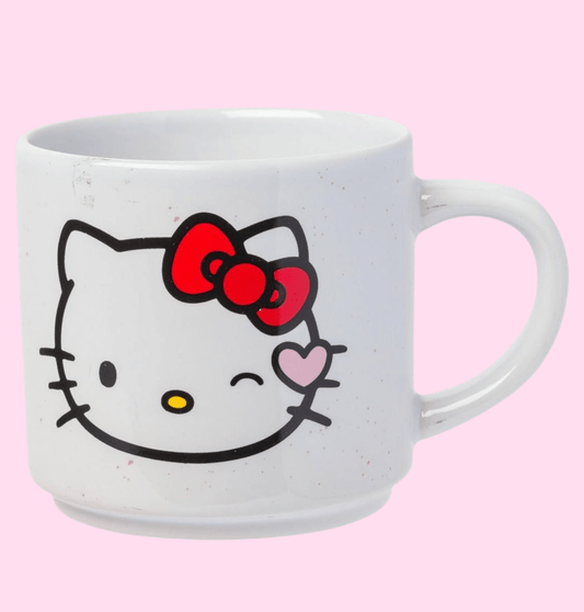 Individual Hello Kitty Single 10oz Ceramic Mug - OVERRATED