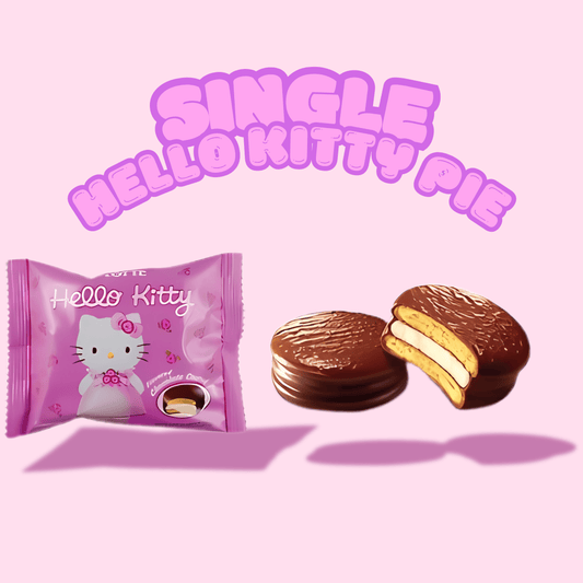 Individual Lotte Hello Kitty Milk Chocolate Lottepie - OVERRATED