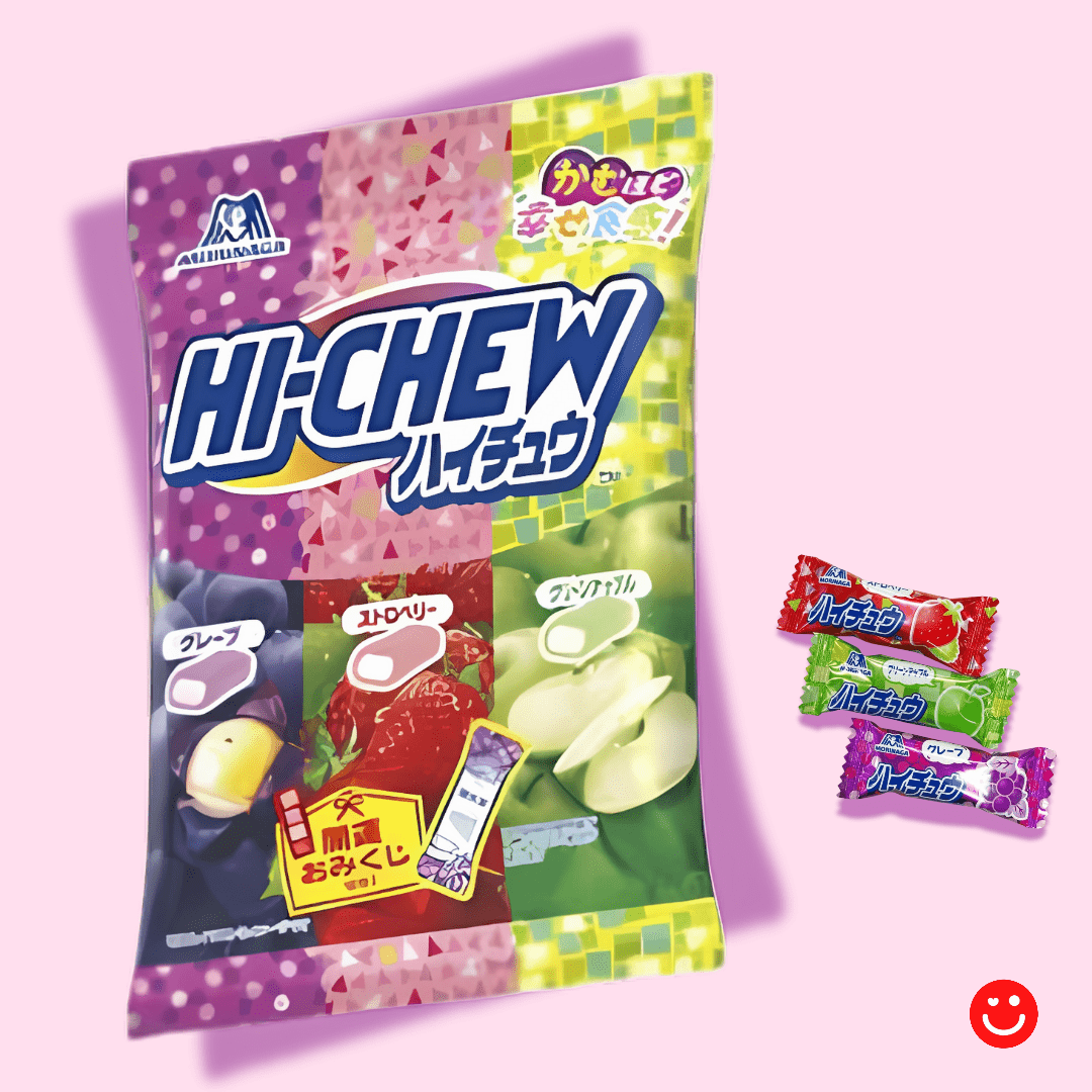 Japan Edition Morinaga, Hi - chew, Chewing Soft Candy, 3 - taste Assortment Bag - OVERRATED