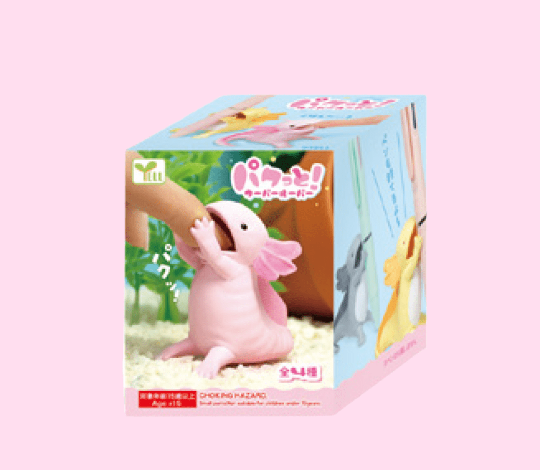 JAPANESE BIND BOX PAKUTTO! AXOLOTL SURPRISE BOX - OVERRATED