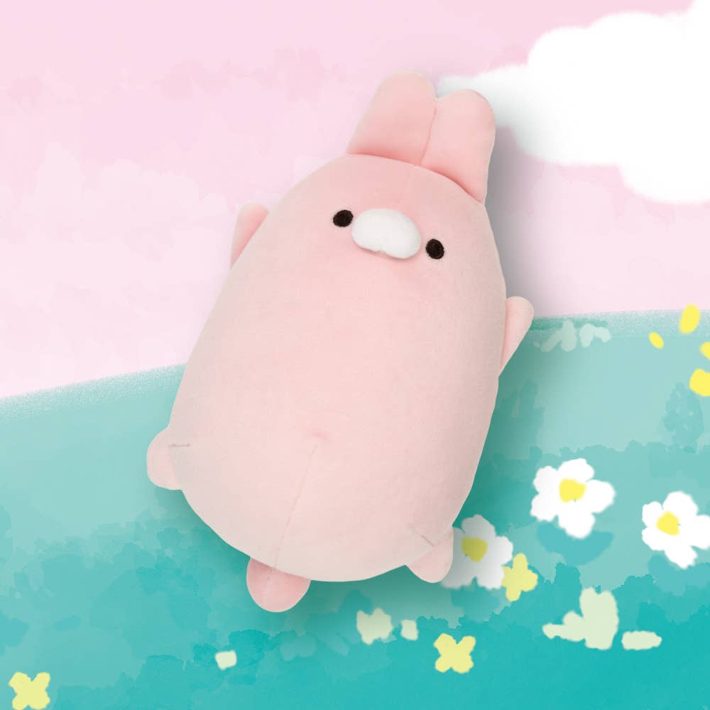 【Japanese plush】MOCHIFUWA FACE UP FRIENDS Plush Mascot M - OVERRATED