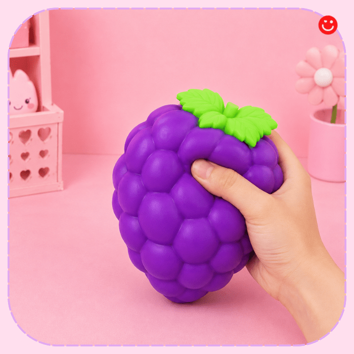 Jumbo Giant Grape Squishy - OVERRATED