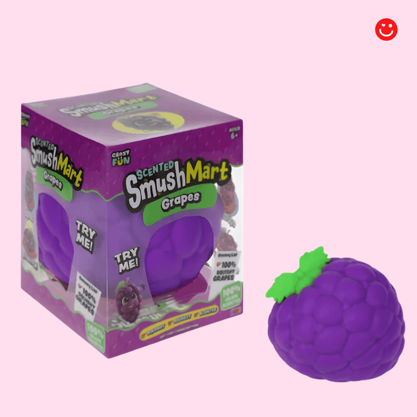 Jumbo Giant Grape Squishy - OVERRATED
