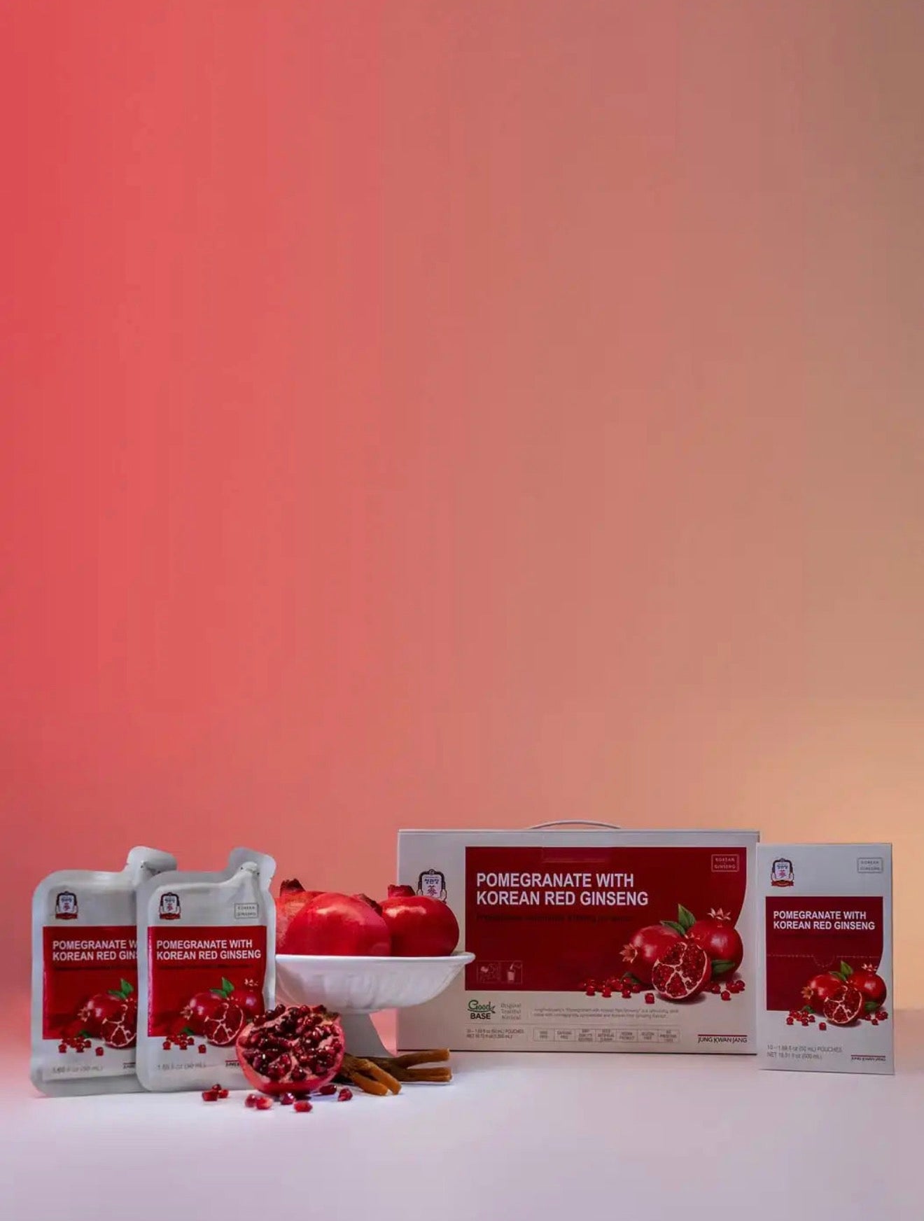 Jung Kwan Jang Pomegranate With Korean Red Ginseng Pouch - OVERRATED