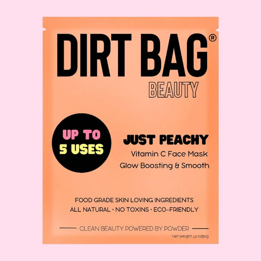 Just Peachy - All - Natural Vit C Facial Mask - H2O Activated - OVERRATED