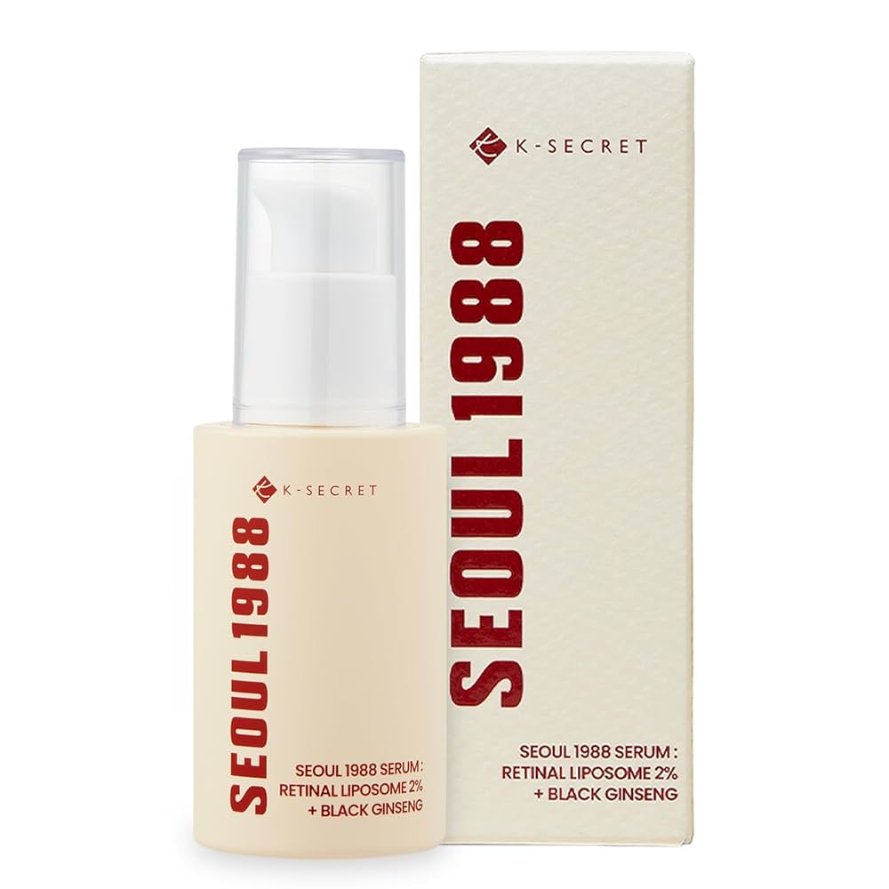 K - Secret Seoul 1988 Serum Retinol Liposome 2% Black Ginseng - OVERRATED