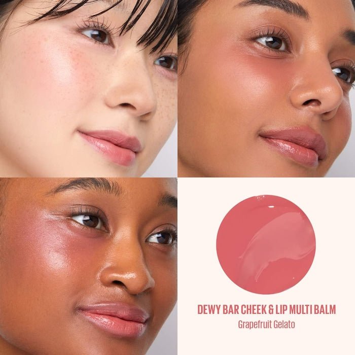 Kaja Dewy Bar Blush & Lip Balm - OVERRATED