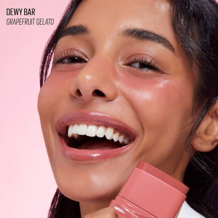 Kaja Dewy Bar Blush & Lip Balm - OVERRATED