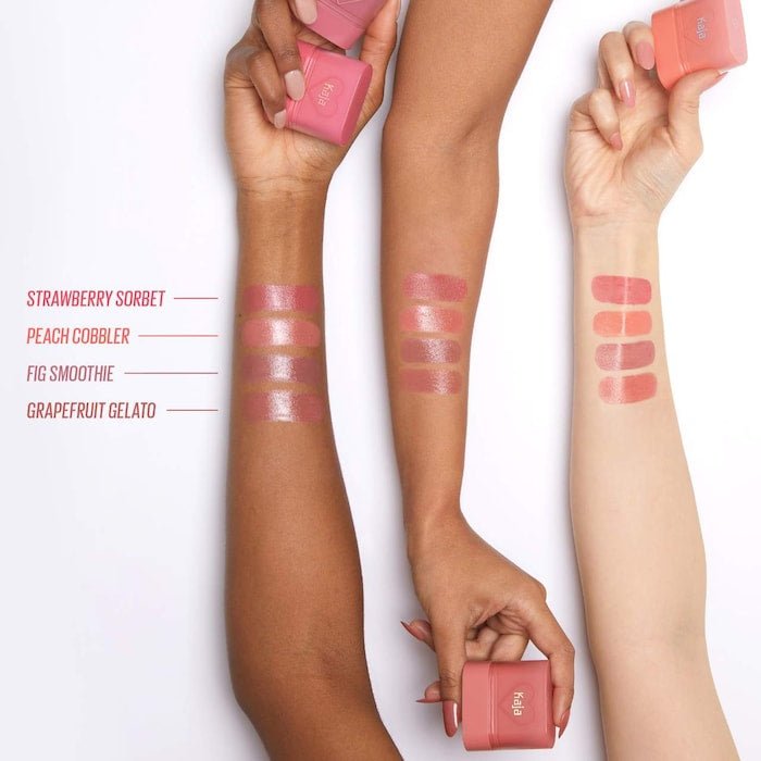 Kaja Dewy Bar Blush & Lip Balm - OVERRATED