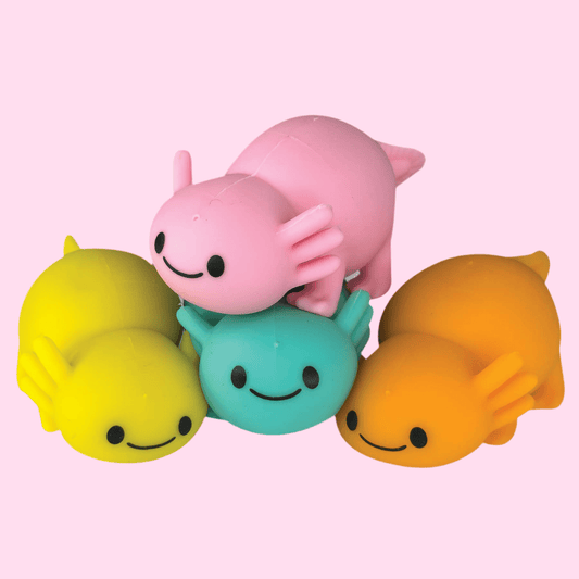 Kawaii Axolotl Sand - A - Lotl Sand Sensory Toy - OVERRATED