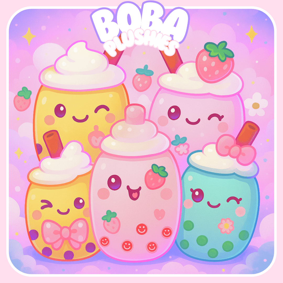 Kawaii Boba Plushie - OVERRATED