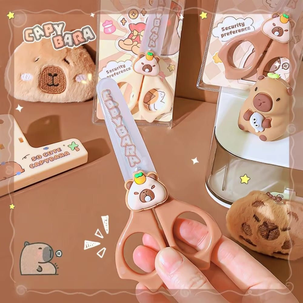 Kawaii Capybara Safety Scissors - OVERRATED