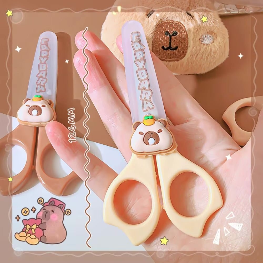 Kawaii Capybara Safety Scissors - OVERRATED