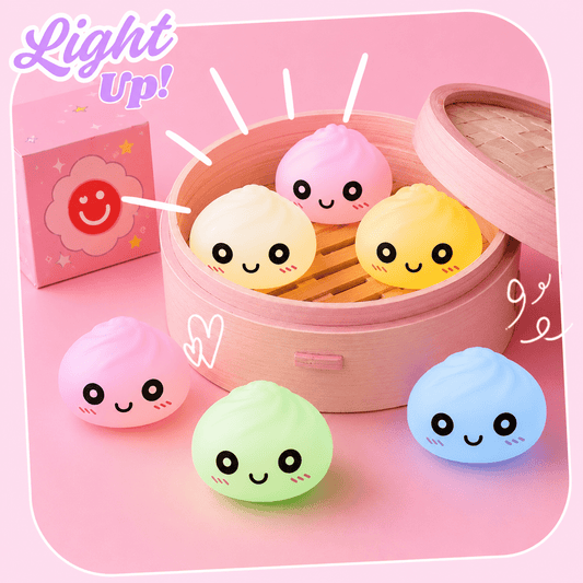 Kawaii Dumpling Night Light Mystery Glow Ambient Lamp - OVERRATED