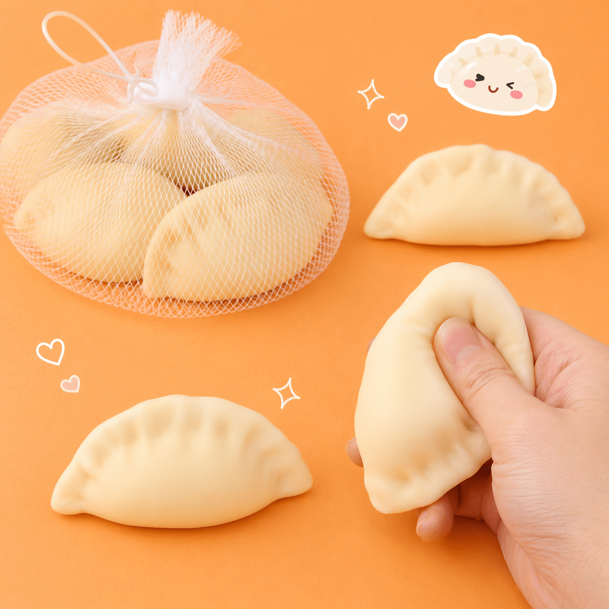 Kawaii Dumpling Squishy Bundle - OVERRATED