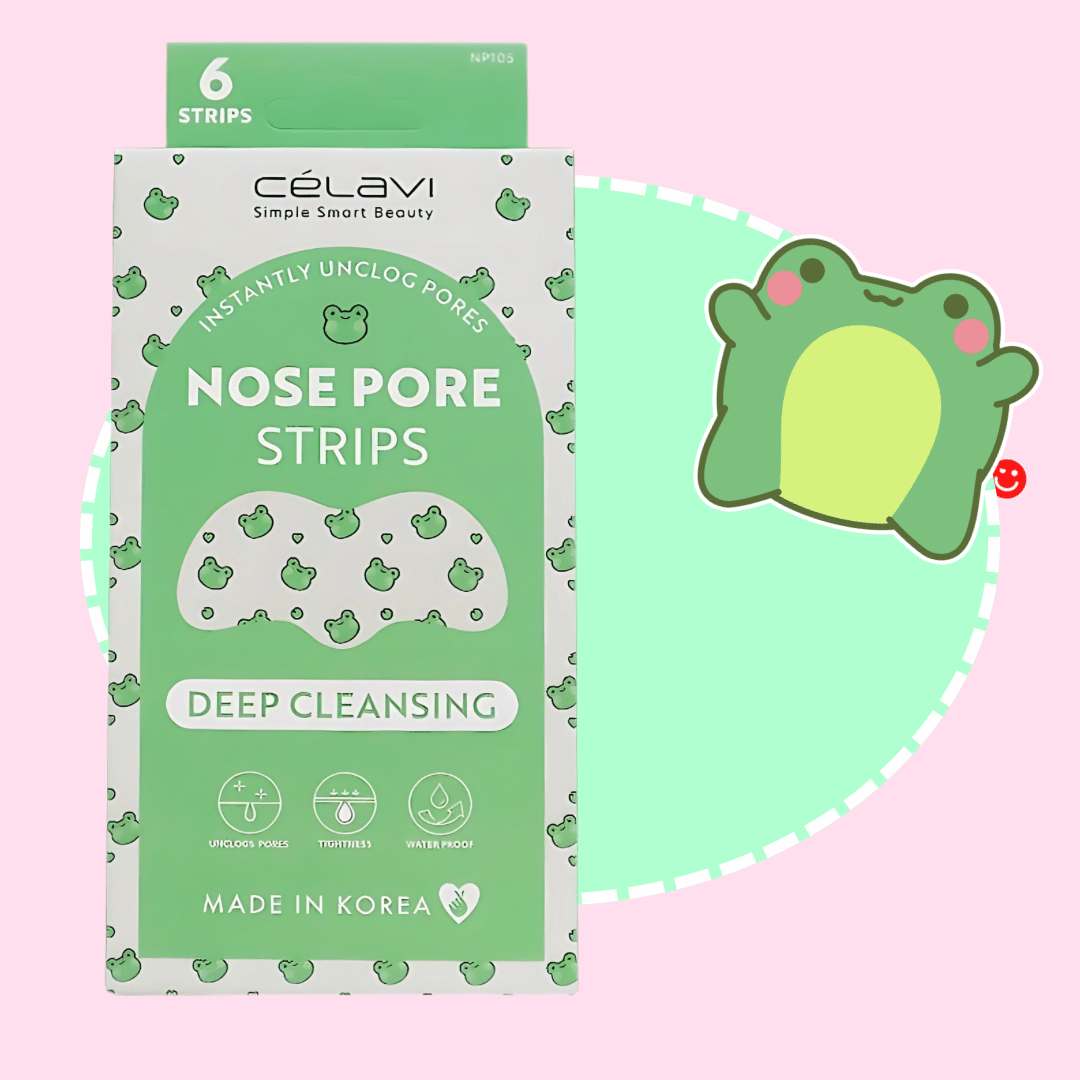 Kawaii Frog Nose Pore Strips - OVERRATED