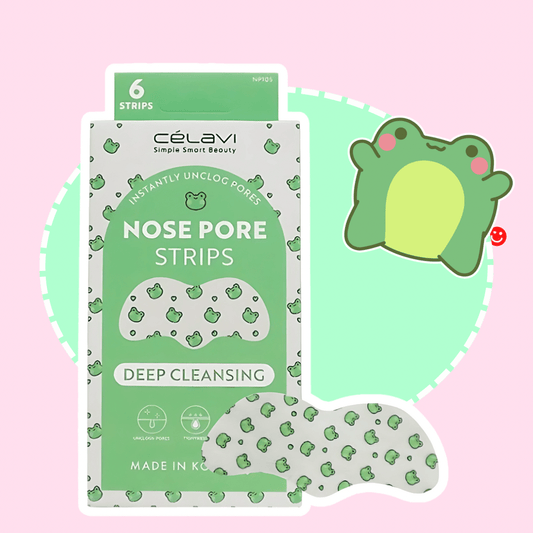 Kawaii Frog Nose Pore Strips - OVERRATED
