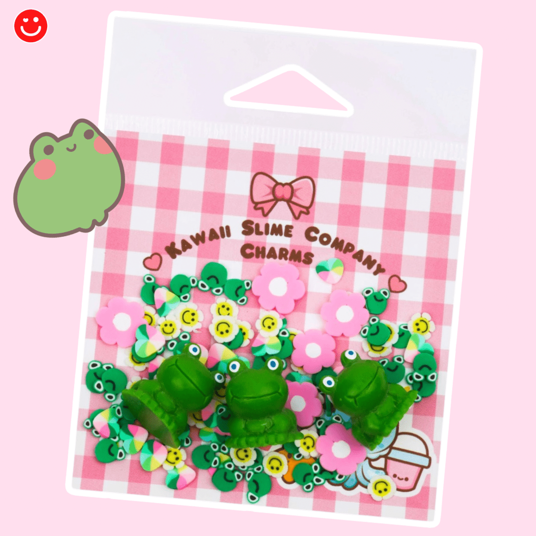 Kawaii Frogger Friends Slime Topper Charm Bag - OVERRATED