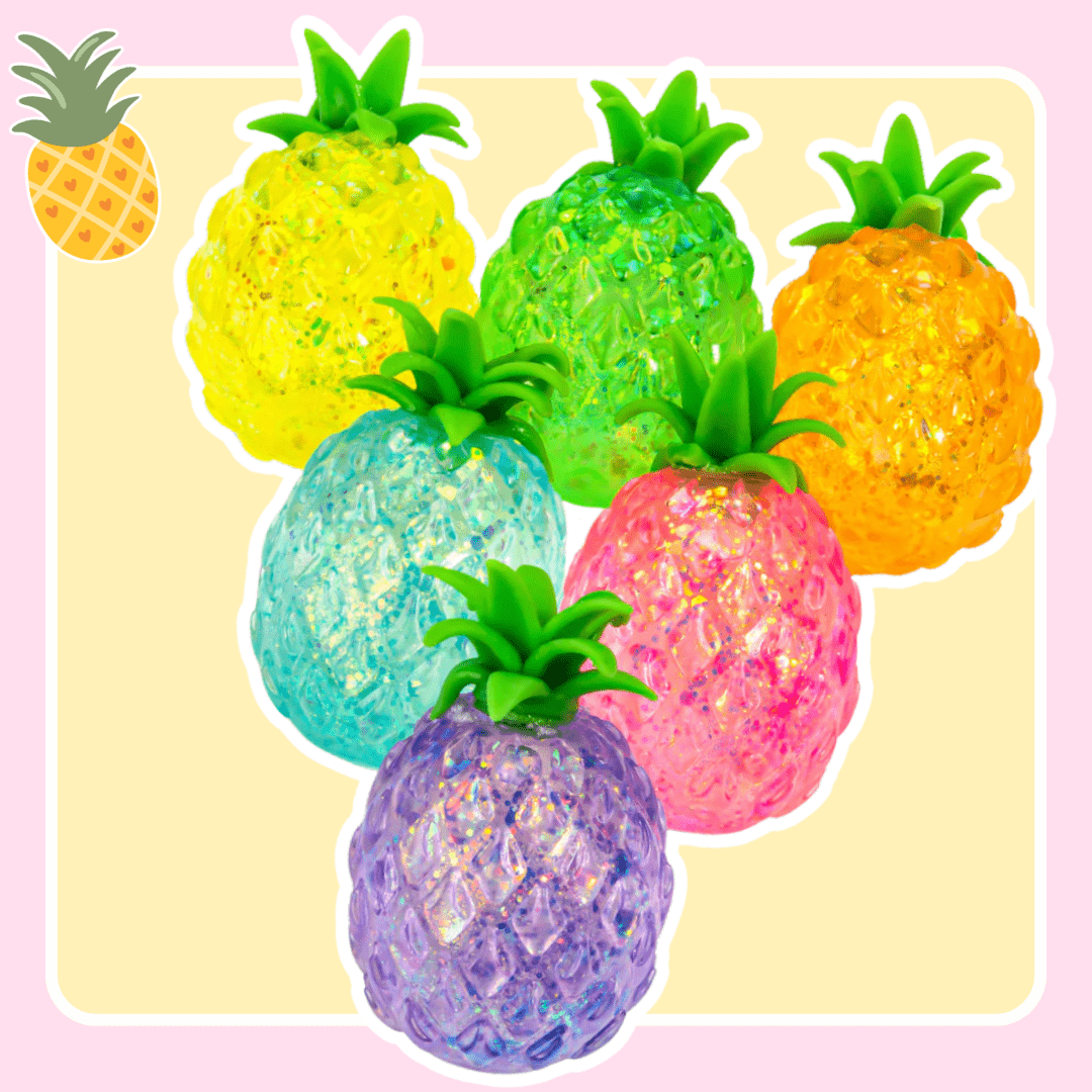 Kawaii Gummy 3D Pineapple Sensory Squishy Toy - OVERRATED