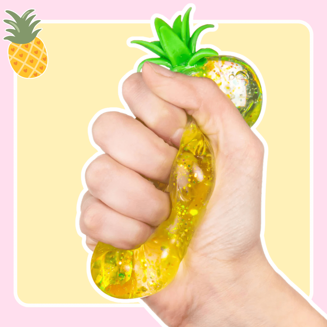 Kawaii Gummy 3D Pineapple Sensory Squishy Toy - OVERRATED